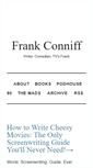Mobile Screenshot of frankconniff.com